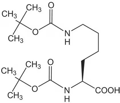 N,N'-Di-Boc-L-lysine dicyclohexylamine salt structure, CAS 15098-69-8