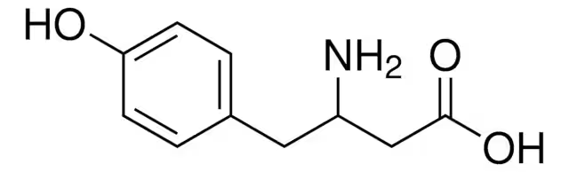 3-Amino-4-phenylbutyric acid structure, CAS 15099-85-1