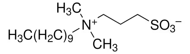 3-(Decyldimethylazaniumyl)propane-1-sulfonate structure, CAS 15163-36-7