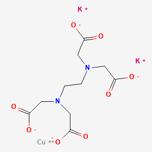 Dipotassium cupric ethylenediaminetetraacetate structure, CAS 15170-14-6