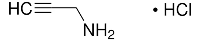 Propargylamine hydrochloride structure, CAS 15430-52-1