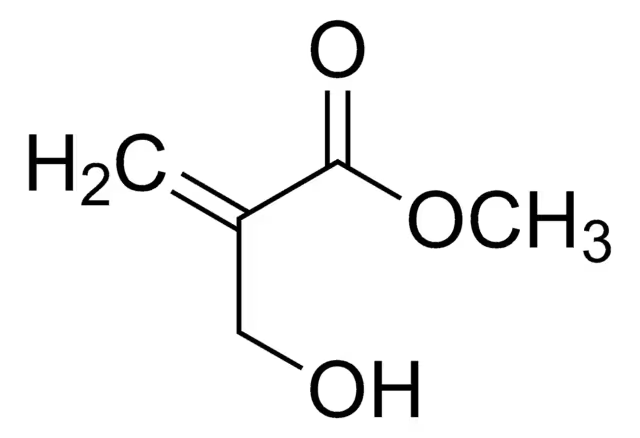 Methyl 2-(hydroxymethyl)acrylate structure, CAS 15484-46-5