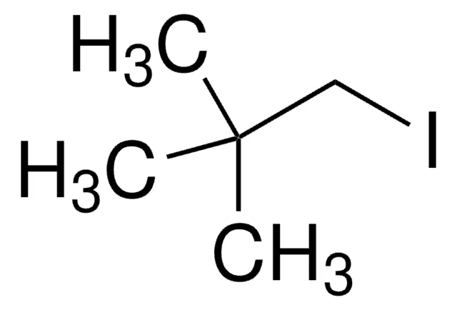 Neopentyl iodide structure, CAS 15501-33-4