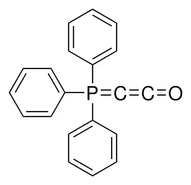 (Triphenylphosphoranylidene)ketene structure, CAS 15596-07-3