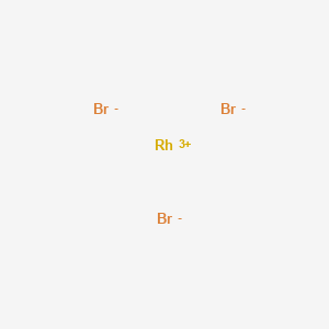Rhodium tribromide structure, CAS 15608-29-4
