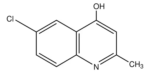 6-Chloro-2-methylquinolin-4-ol structure, CAS 15644-86-7