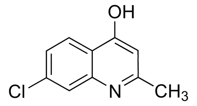 7-Chloro-2-methyl-4-quinolinol structure, CAS 15644-88-9