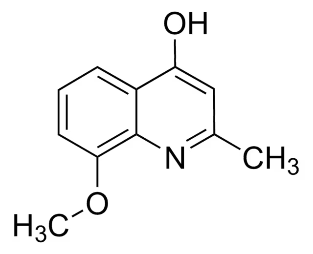 4-Hydroxy-8-methoxy-2-methylquinoline structure, CAS 15644-89-0
