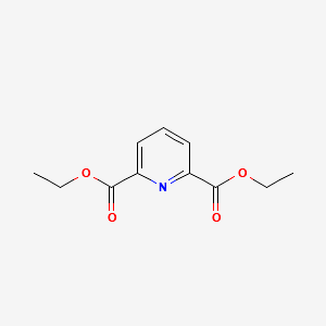 Diethyl 2,6-pyridinedicarboxylate structure, CAS 15658-60-3