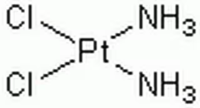 Cisplatin structure, CAS 15663-27-1