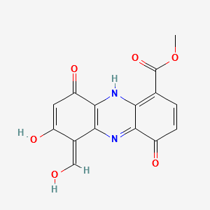 LOMOFUNGIN structure, CAS 26786-84-5