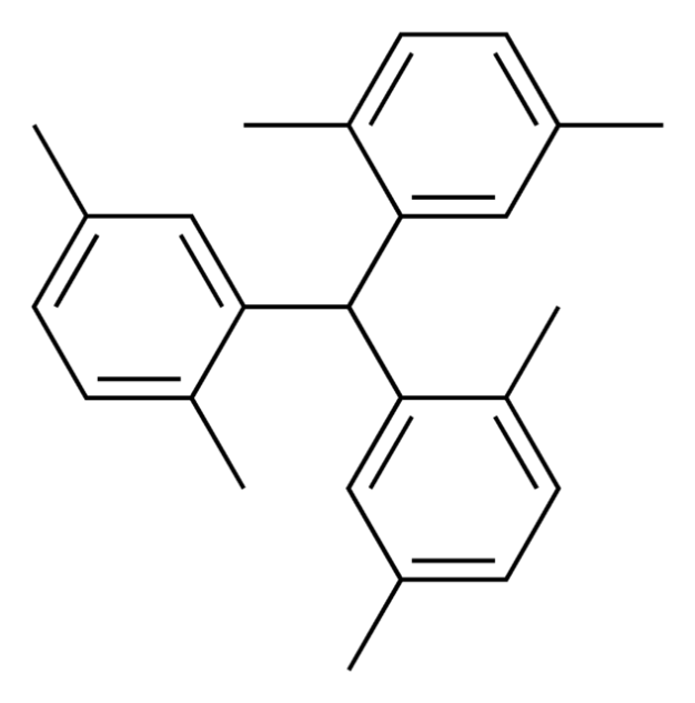1,4-Bis[(2,5-dimethylphenyl)methyl]benzene structure, CAS 15742-68-4