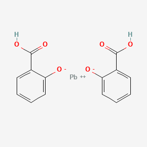 Lead(II) salicylate structure, CAS 15748-73-9
