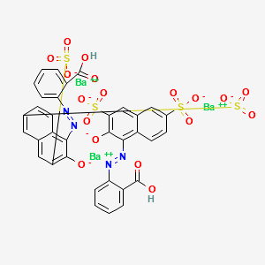 Pigment Red 60 structure, CAS 15782-06-6