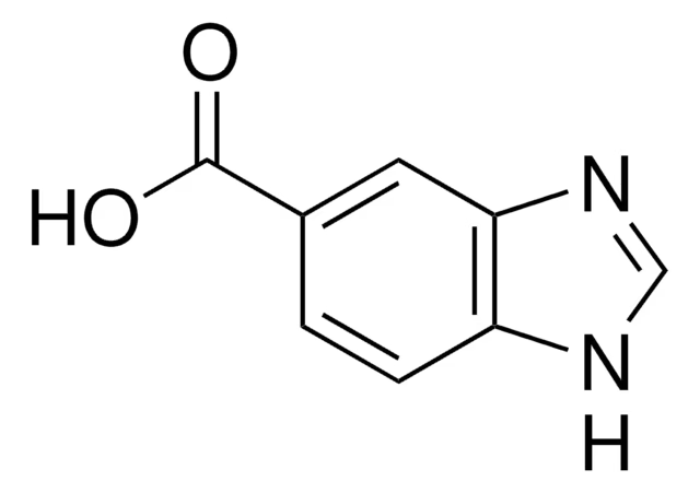 1H-Benzimidazole-5-carboxylic acid structure, CAS 15788-16-6