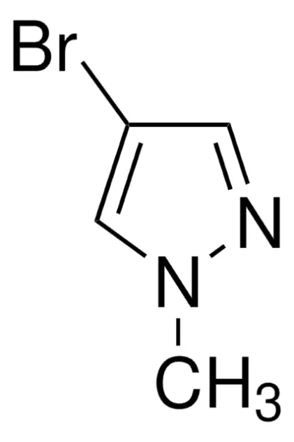 4-Bromo-1-methylpyrazole structure, CAS 15803-02-8