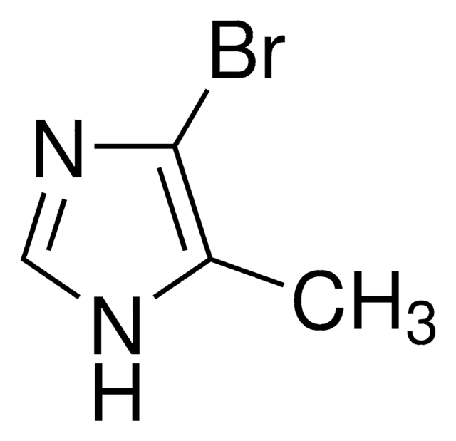 4-Methyl-5-bromoimidazole structure, CAS 15813-08-8