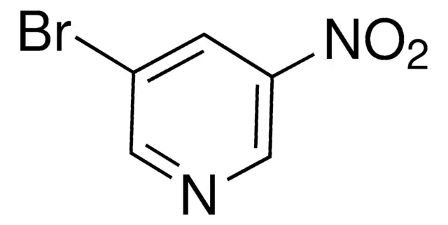 3-Bromo-5-nitropyridine structure, CAS 15862-30-3