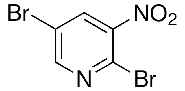 2,5-Dibromo-3-nitropyridine structure, CAS 15862-37-0
