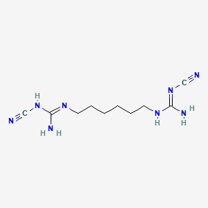 1,6-Bis(cyano-guanidino)hexane structure, CAS 15894-70-9