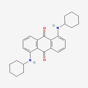 Solvent Red 207 structure, CAS 15958-68-6