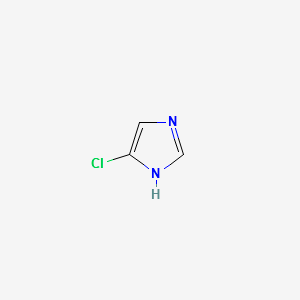 4-Chloroimidazole structure, CAS 15965-31-8