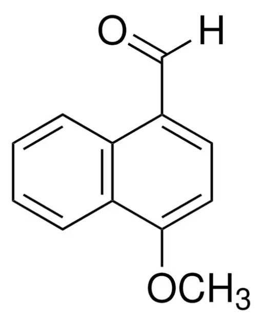 4-Methoxy-1-naphthaldehyde structure, CAS 15971-29-6