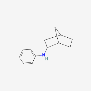 N-Phenyl-2-aminonorbornane structure, CAS 15995-50-3