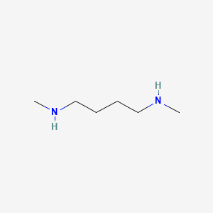N,N'-Dimethylbutane-1,4-diamine structure, CAS 16011-97-5