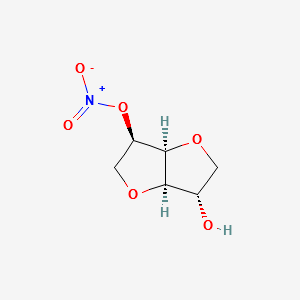 Isosorbide 5-mononitrate structure, CAS 16051-77-7