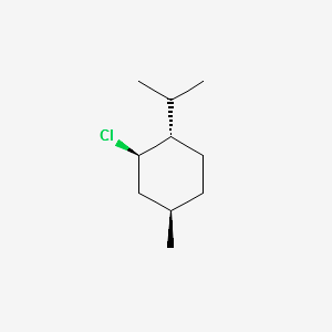 (-)-Menthyl chloride structure, CAS 16052-42-9