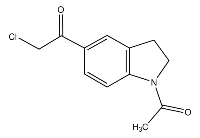 1-Acetylindoline structure, CAS 16078-30-1