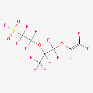 Perfluoro(4-methyl-3,6-dioxaoct-7-ene)sulfonyl fluoride structure, CAS 16090-14-5