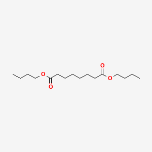 Dibutyl suberate structure, CAS 16090-77-0