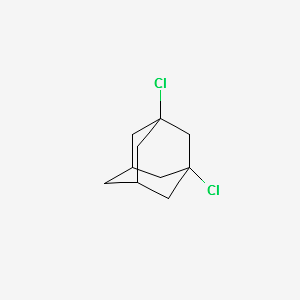 1,3-Dichloroadamantane structure, CAS 16104-50-0