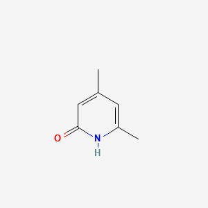 4,6-Dimethyl-2-hydroxypyridine structure, CAS 16115-08-5