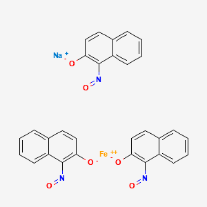 Pigment Green 8 structure, CAS 16143-80-9