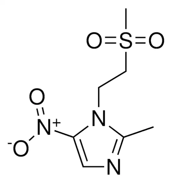 1-(2-Iodoethyl)-2-methyl-5-nitro-1H-imidazole structure, CAS 16156-90-4