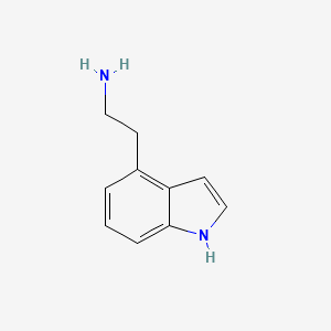 1H-Indole-4-ethanamine structure, CAS 16176-73-1