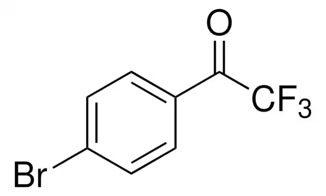 4'-Bromo-2,2,2-trifluoroacetophenone structure, CAS 16184-89-7