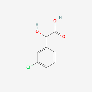 3-Chlorophenylglycolic acid structure, CAS 16273-37-3