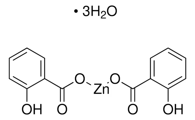 Zinc salicylate structure, CAS 16283-36-6