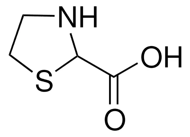Thiazolidine-2-carboxylic acid structure, CAS 16310-13-7