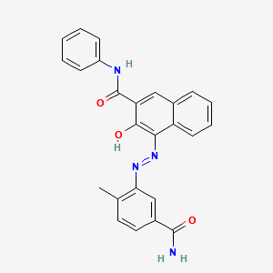 Pigment Red 268 structure, CAS 16403-84-2