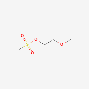 2-Methoxyethyl methanesulfonate structure, CAS 16427-44-4