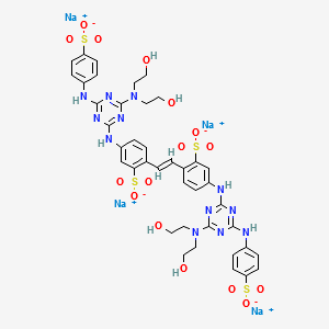 Fluorescent Brightener 220 structure, CAS 16470-24-9