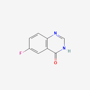 6-Fluoroquinazolin-4-ol structure, CAS 16499-56-2