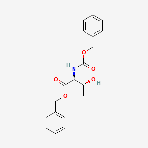 Cbz-L-Threonine benzyl ester structure, CAS 16597-50-5