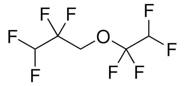1,1,2,2-Tetrafluoroethyl-2,2,3,3-tetrafluoropropylether structure, CAS 16627-68-2