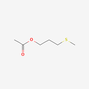 3-(Methylthio)propyl acetate structure, CAS 16630-55-0
